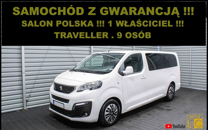 peugeot traveller Peugeot Traveller cena 94888 przebieg: 72000, rok produkcji 2019 z Rakoniewice